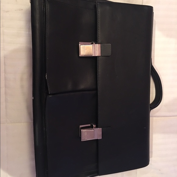 3 day blow out sale! Authentic Gucci Lrg Briefcase - Picture 1 of 10